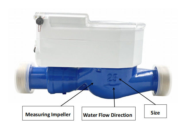 راقب استهلاك المياه بكفاءة باستخدام عداد المياه الذكي IOT المتكامل للغاية مع منافذ اتصالات M-BUS/RS-485