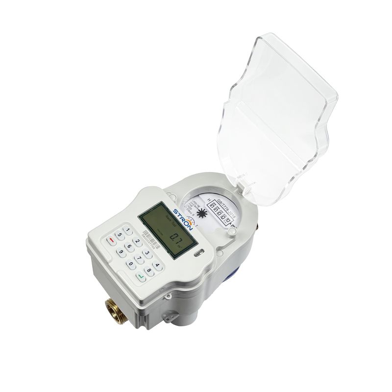 DN15/DN20/DN25 عداد المياه المدفوع مسبقًا مع نظام بيع Stronpay ووحدة قياس المياه الكوبية