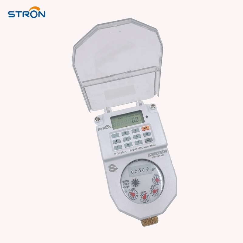 Customizable STS Prepaid Water Meter with 84 Flow Rate Mobile Payment Integration and LORA-RF Communication