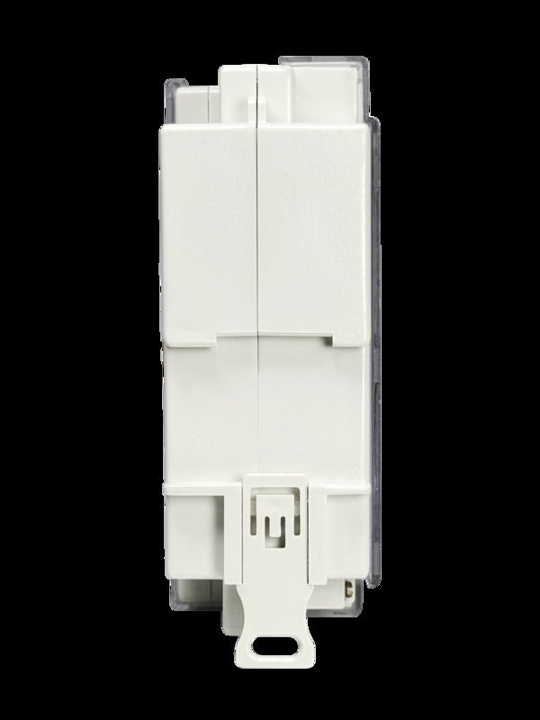 عداد كهرباء STS مسبق الدفع على سكة DIN أحادي الطور + وحدة CIU RF/PLC للاتصال