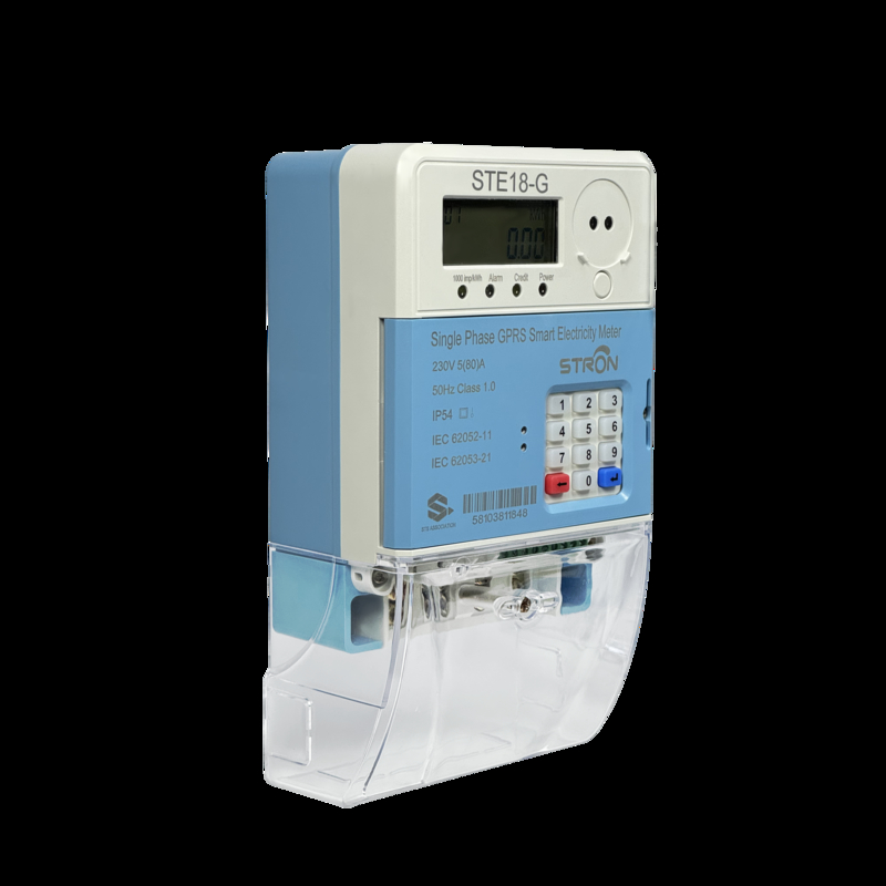 عداد كهرباء ذكي يدعم إعادة الشحن حسب الكمية أو الوحدة مع توليد الإيصالات والتلاعب بتنظيف السجلات للاستخدام