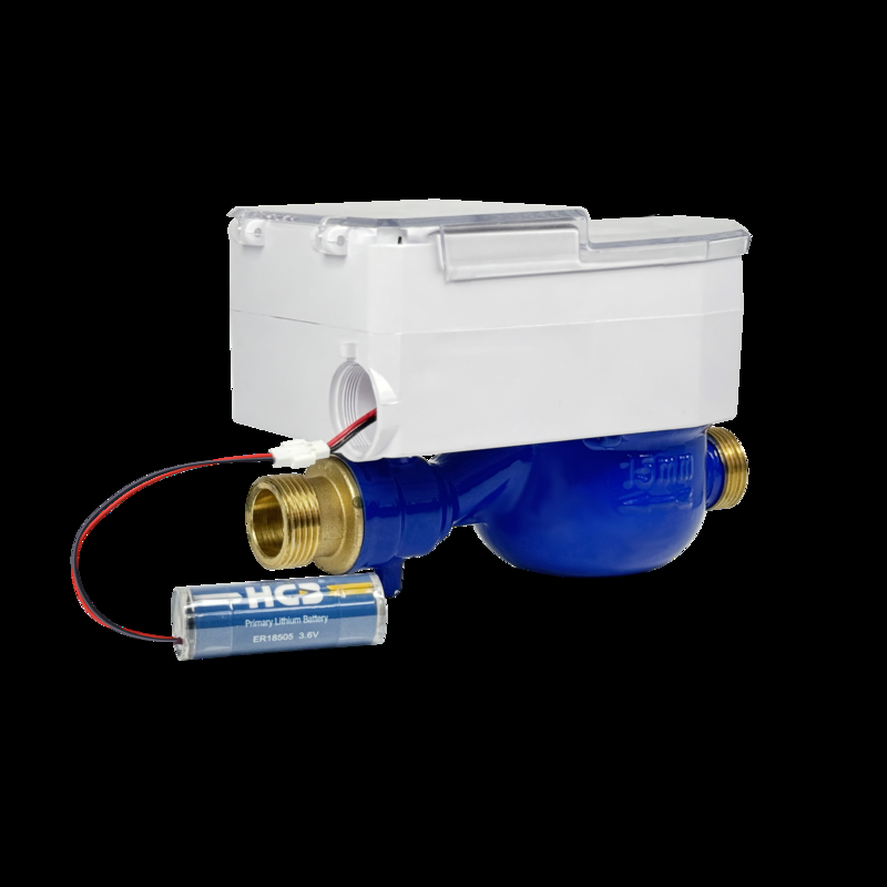 ربط الخيوط المسمارية عداد تدفق دقيق عالي يحتوي على عمر البطارية من 6 إلى 8 سنوات مناسبة لمراقبة تدفق السائل والغاز بدقة