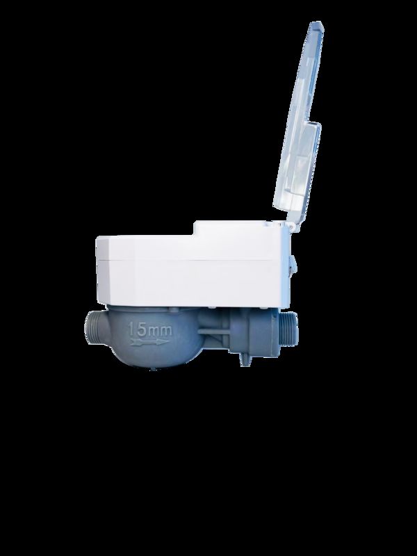 نطاق درجة الحرارة ناقص 10 إلى 55 درجة مئوية عداد تدفق المياه الصناعي وضع مدفوع مسبق حل قياس تدفق للمصنع