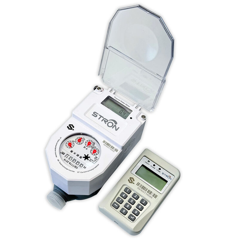 درجة الحرارة 0C-50C عداد المياه الذكي يقدم نطاق قياس 0-999999 لتر ضغط التشغيل ≤1.6Mpa حل لإدارة موارد المياه