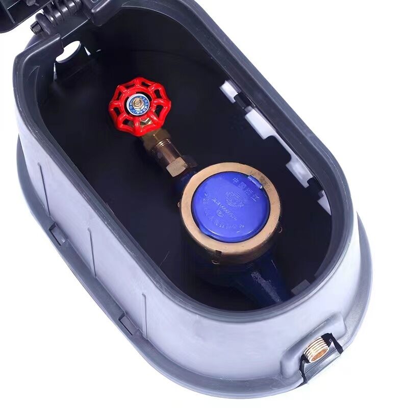 عمر 100000 ساعة عداد مياه مسبق الدفع مع نوع مفتاح حساس للجسم ودفع M-PESA عبر الهاتف المحمول