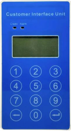 عداد مياه STS مسبق الدفع مع نوع مفتاح حساس للجسم ودفع M-PESA عبر الهاتف المحمول