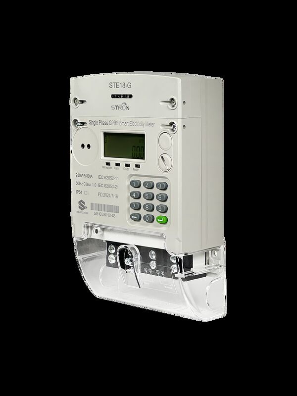 Smart Prepaid Electricity Meter Supporting STS Token Recharge with Twenty Digit Token and Modular Design for Upgrades and Operation