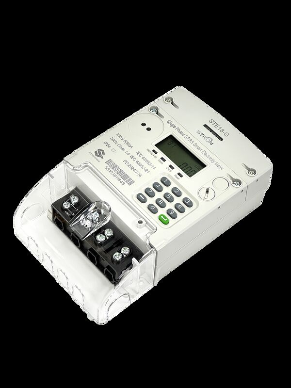 عداد كهرباء ذكي مدفوع مسبقًا مصمم لسهولة التثبيت والترقية مع بنية plug and play الوحيدة