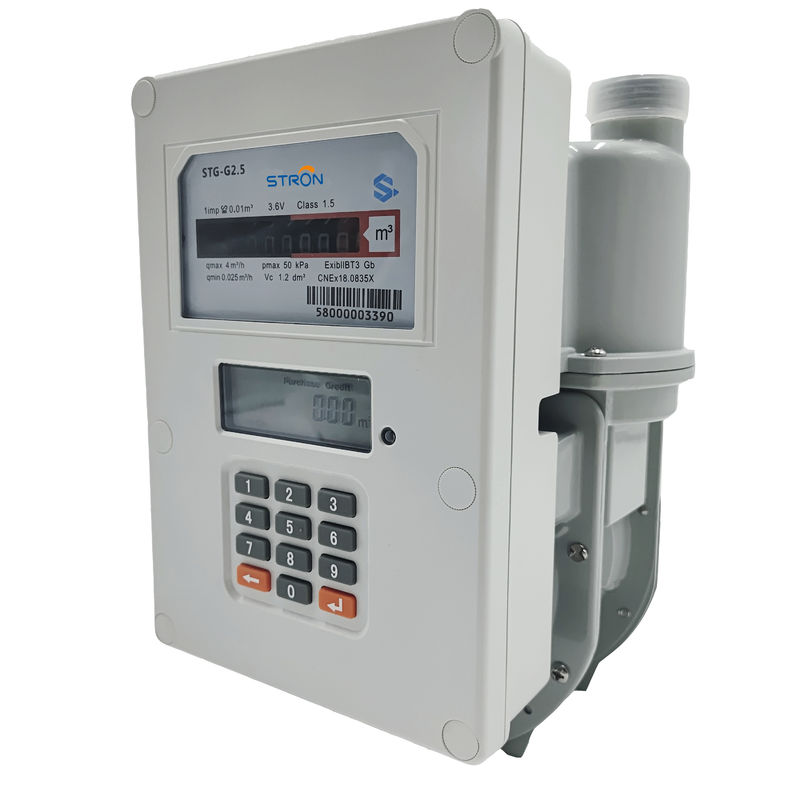 STS 2.5m3 / H 1.2L مقياس تدفق الغاز المحمول مع هيكل من الألومنيوم