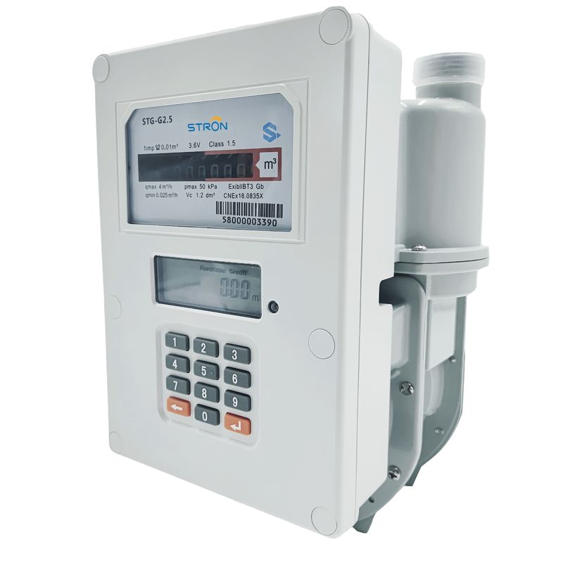 STS 2.5m3 / H 1.2L مقياس تدفق الغاز المحمول مع هيكل من الألومنيوم