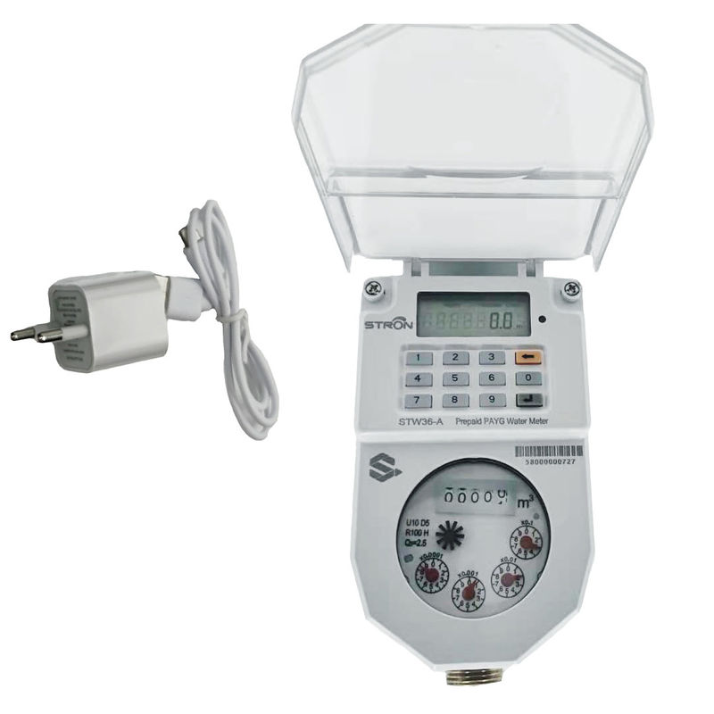 STS Standard Smart keypad نوع لوحة المفاتيح المضادة للعبث عداد المياه مسبقة الدفع