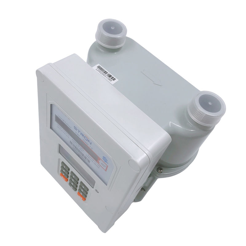 1.6m3 / H قراءة عداد الغاز السكني ، ISO9001 الدفع حسب استخدامك لمقياس الغاز والكهرباء