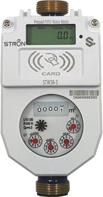 Multi Jet 1/2 `` Smart Water Meter IC Card Type مع STS مصدق