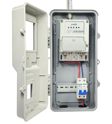 سترون STC18-A وحدة تركيز البيانات AMI 300 عداد ذكي سعة LoRa-RF GPRS IP54 الحجرة لإدارة البيانات