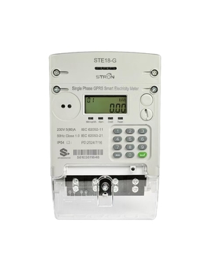 حل AMI Smart Meter تتبع طاقة دقيق مع مدخل لوحة مفاتيح ونمط شحن مسبق المدفوع