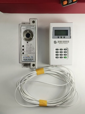عداد كهرباء مسبق الدفع ذكي 100 أمبير IP54 مقاوم للماء أحادي الطور