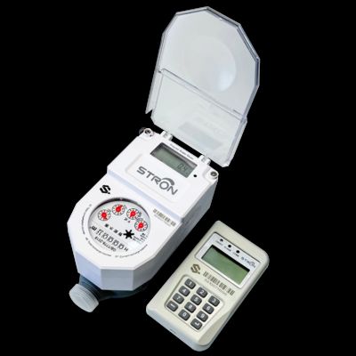 DN20 Prepaid Water Meter RF Communication Module Prepaid Mode Ensuring Water Usage Data Transmission and Prepaid Control