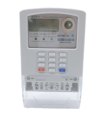 Stron STS قياسي لوحة مفاتيح مسبقة الدفع أحادية الطور لقياس الكهرباء Hotsale