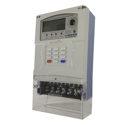 IP54 16kV 3 المرحلة عداد كهربائي رقمي مع نظام AMI